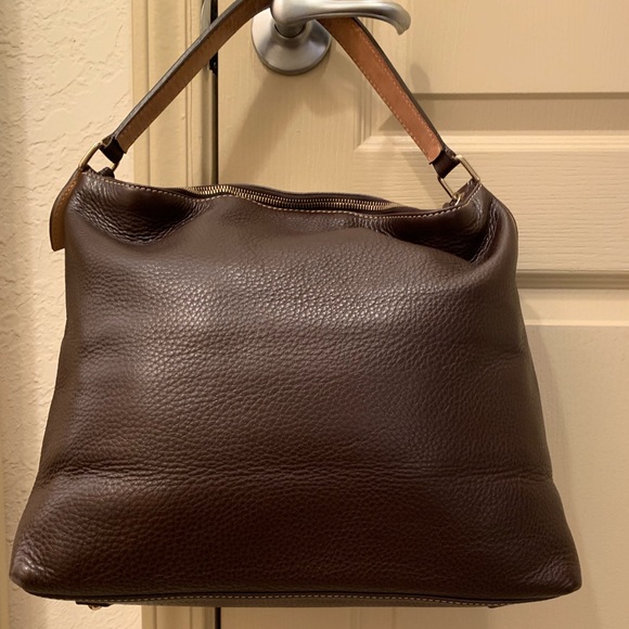 Dooney & Bourke Leather Hobo Tote - Picture 3 of 8